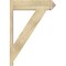 Ekena Millwork Traditional Arts & Crafts Rough Sawn Outlooker, Douglas Fir, 8"W x 30"D x 42"H OUT08X30X42TRA03RDF - alternate 2